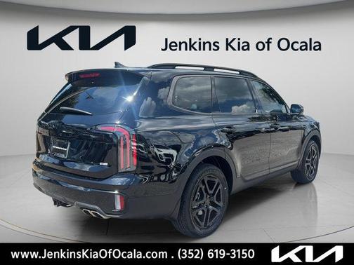 Ebony Black 2025 Kia Telluride EX X-Line