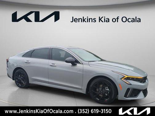 Wolf Gray 2026 Kia K5 GT-Line