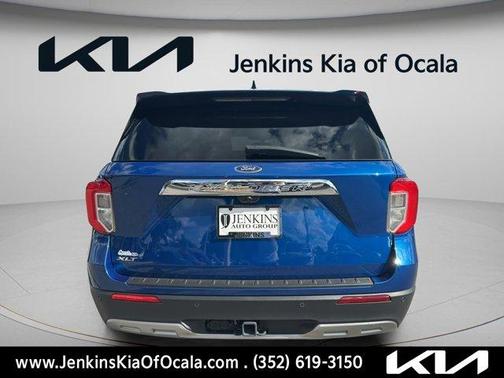Blue Metallic 2023 Ford Explorer XLT