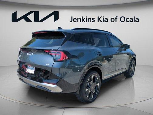 Gravity Gray 2026 Kia Sportage Hybrid SX-Prestige