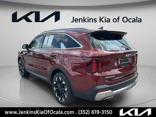 Red 2024 Kia Sorento SX