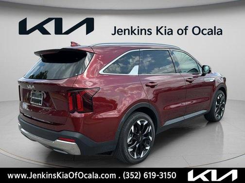Red 2024 Kia Sorento SX