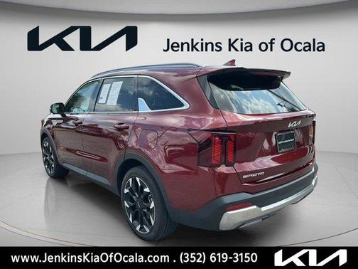Red 2024 Kia Sorento SX