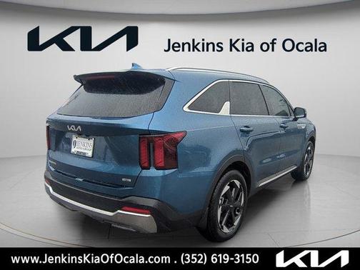 Mineral Blue 2026 Kia Sorento Hybrid EX
