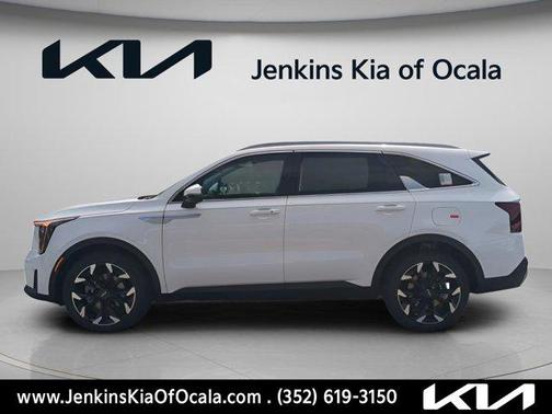 Glacial White Pearl 2026 Kia Sorento SX