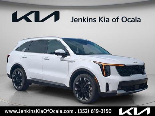 Glacial White Pearl 2026 Kia Sorento SX