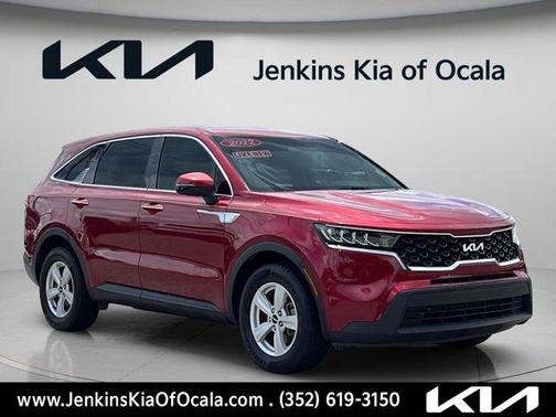 Passion Red Tintcoat 2022 Kia Sorento LX