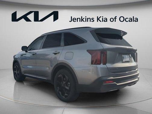 Steel Gray 2026 Kia Sorento Hybrid X-LINE SX PRESTIGE