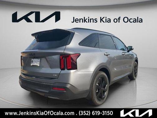 Steel Gray 2026 Kia Sorento Hybrid X-LINE SX PRESTIGE