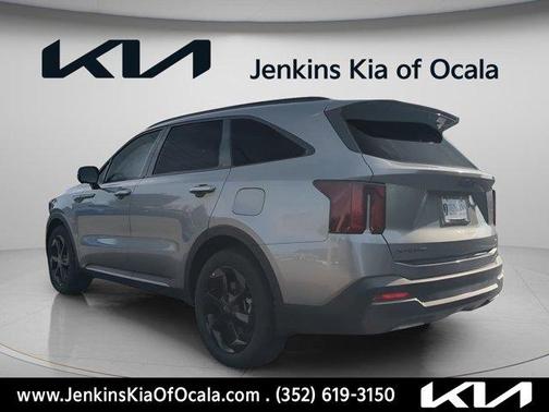 Steel Gray 2026 Kia Sorento Hybrid X-LINE SX PRESTIGE