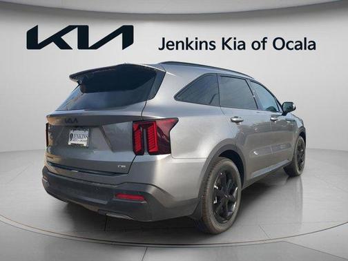 Steel Gray 2026 Kia Sorento Hybrid X-LINE SX PRESTIGE