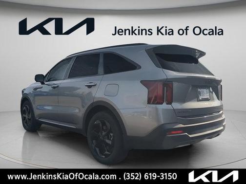 Steel Gray 2026 Kia Sorento Hybrid X-LINE SX PRESTIGE