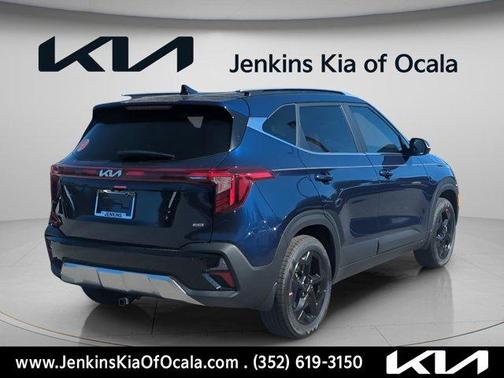 Dark Ocean Blue 2026 Kia Seltos EX