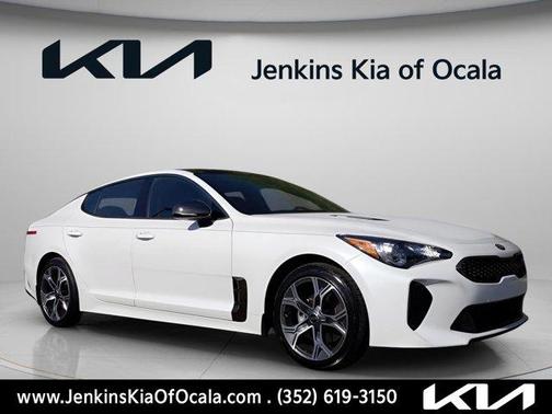 Snow White Pearl 2021 Kia Stinger GT-Line