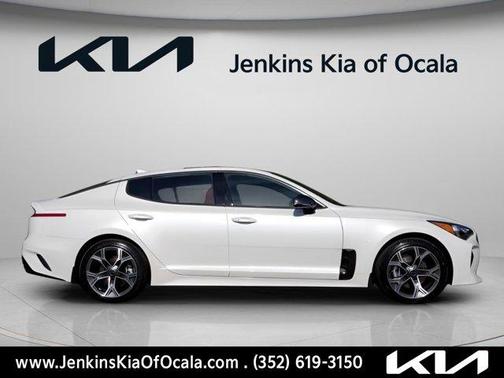 Snow White Pearl 2021 Kia Stinger GT-Line