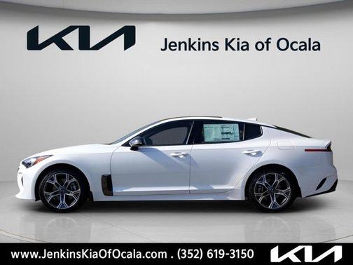 Snow White Pearl 2021 Kia Stinger GT-Line