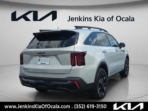Ivory Silver 2026 Kia Sorento X-Line SX Prestige