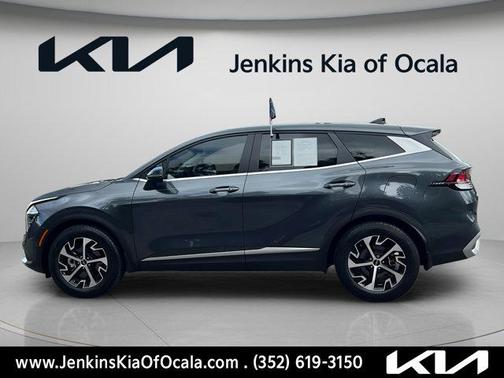 Gravity Gray 2023 Kia Sportage EX