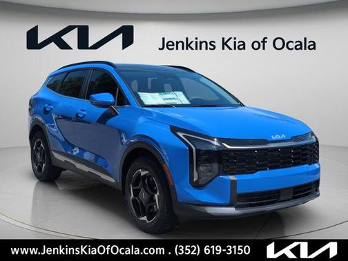 Blue 2026 Kia Sportage EX