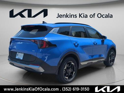 Blue 2026 Kia Sportage EX