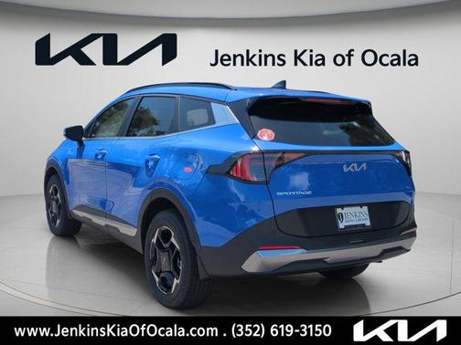Blue 2026 Kia Sportage EX