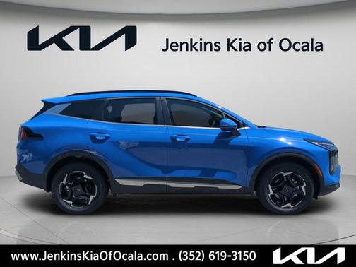 Blue 2026 Kia Sportage EX