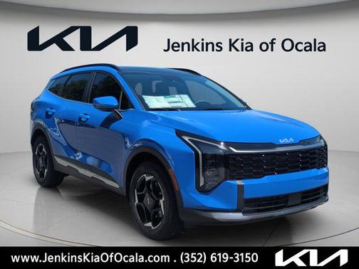 Blue 2026 Kia Sportage EX