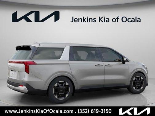 Ivory Silver 2026 Kia Carnival EX