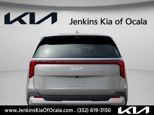 Ivory Silver 2026 Kia Carnival EX
