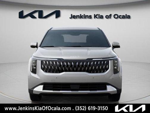 Ivory Silver 2026 Kia Carnival EX