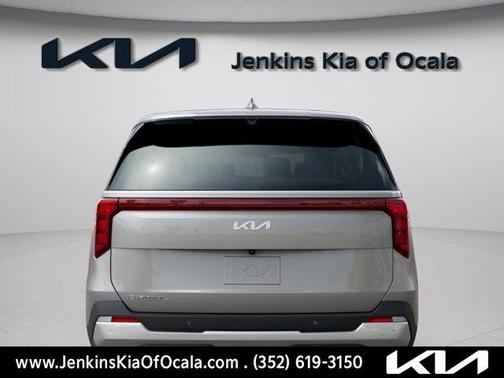 Ivory Silver 2026 Kia Carnival EX