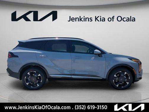 Wolf Gray 2026 Kia Sportage Hybrid SX-Prestige