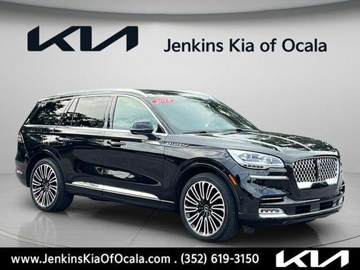 Black Metallic 2023 Lincoln Aviator Black Label AWD