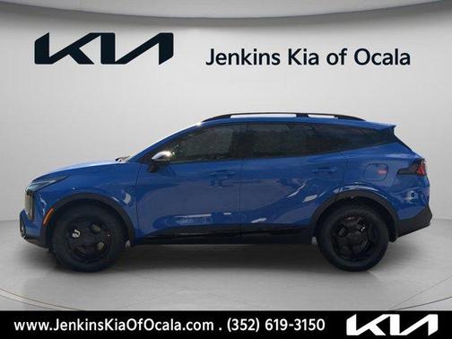 Blue 2026 Kia Sportage X-Pro Prestige