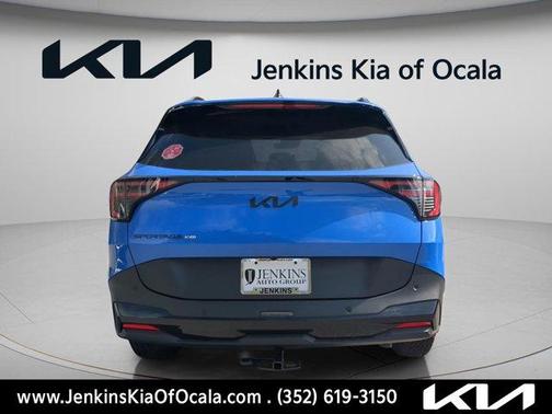 Blue 2026 Kia Sportage X-Pro Prestige