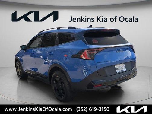 Blue 2026 Kia Sportage X-Pro Prestige