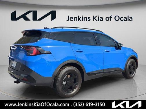 Blue 2026 Kia Sportage X-Pro Prestige