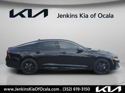 Aurora Black Pearl 2026 Kia K5 GT-Line