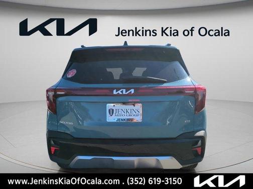 Blue 2026 Kia Seltos EX