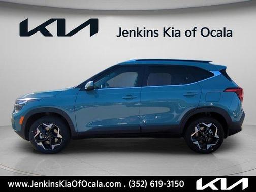 Blue 2026 Kia Seltos EX