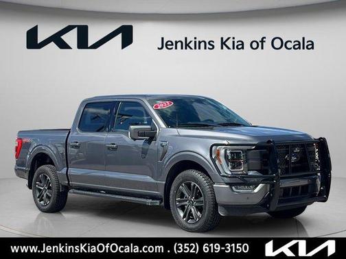 Gray Metallic 2023 Ford F-150 Lariat