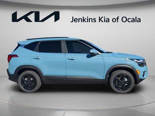 Blue 2026 Kia Seltos EX
