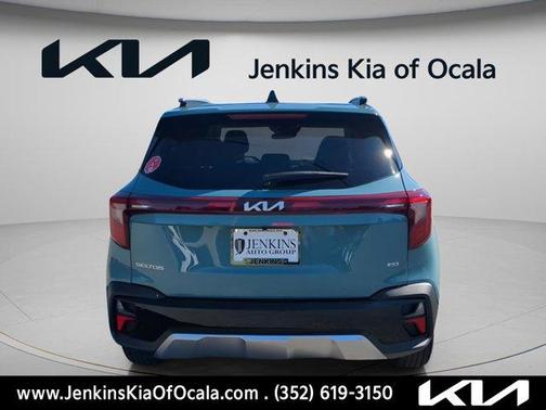 Blue 2026 Kia Seltos EX