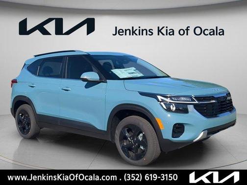 Blue 2026 Kia Seltos EX