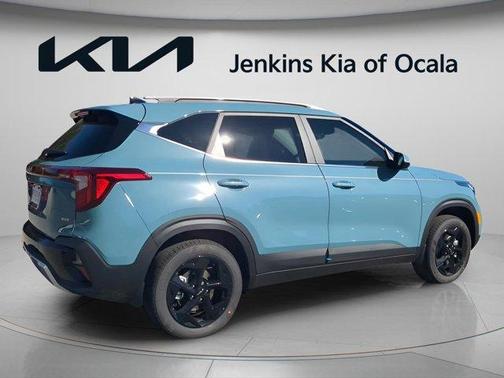 Blue 2026 Kia Seltos EX