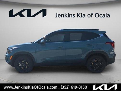 Blue 2026 Kia Seltos EX