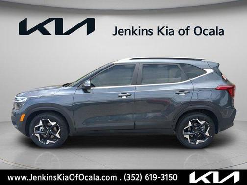 Gravity Gray 2025 Kia Seltos EX