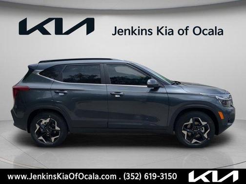 Gravity Gray 2025 Kia Seltos EX