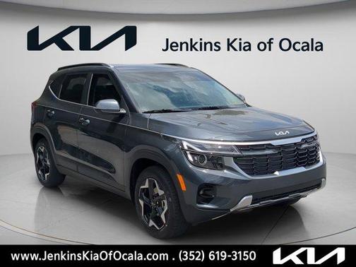 Gravity Gray 2025 Kia Seltos EX