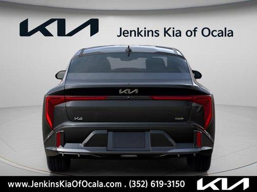 Gray 2026 Kia K4 GT-LINE